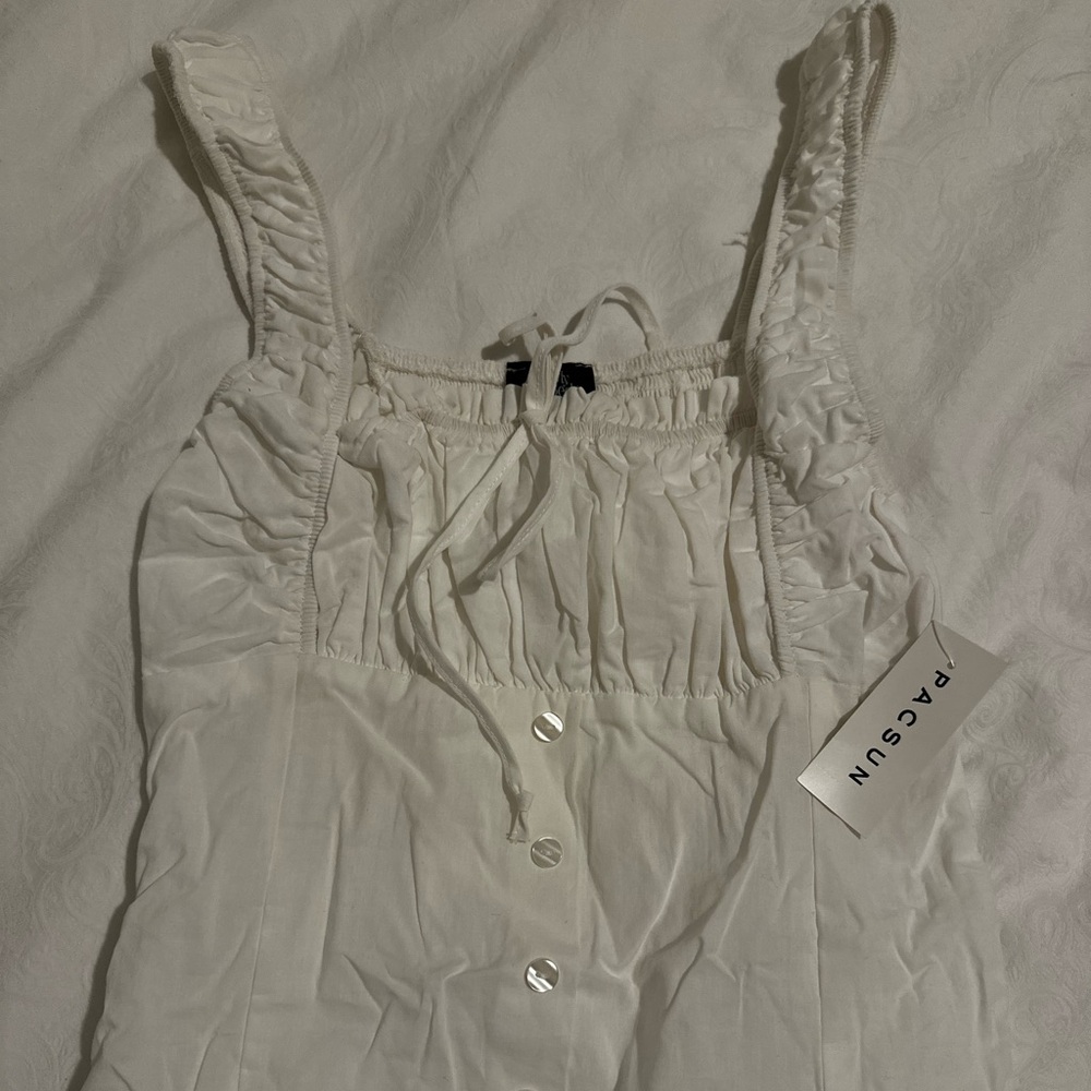 PacSun White Midi Dress